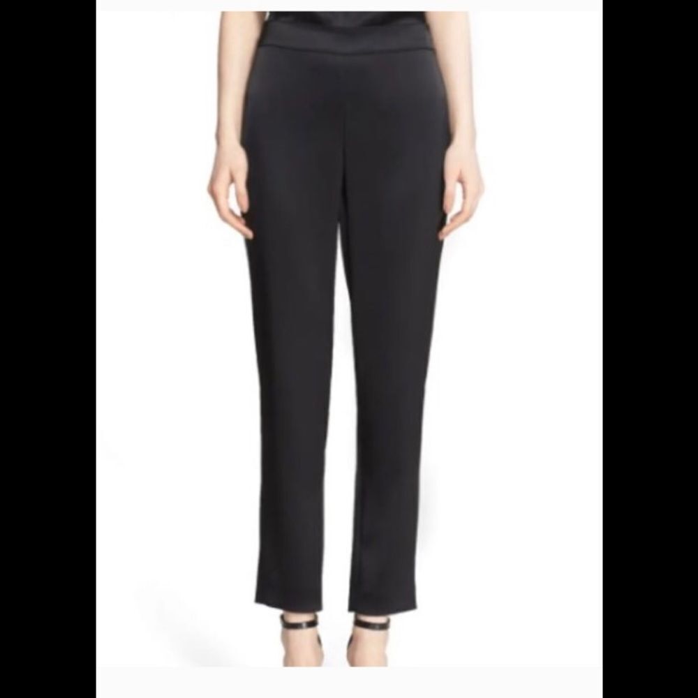ST. John EMMA black straight leg Tailored trousers 30